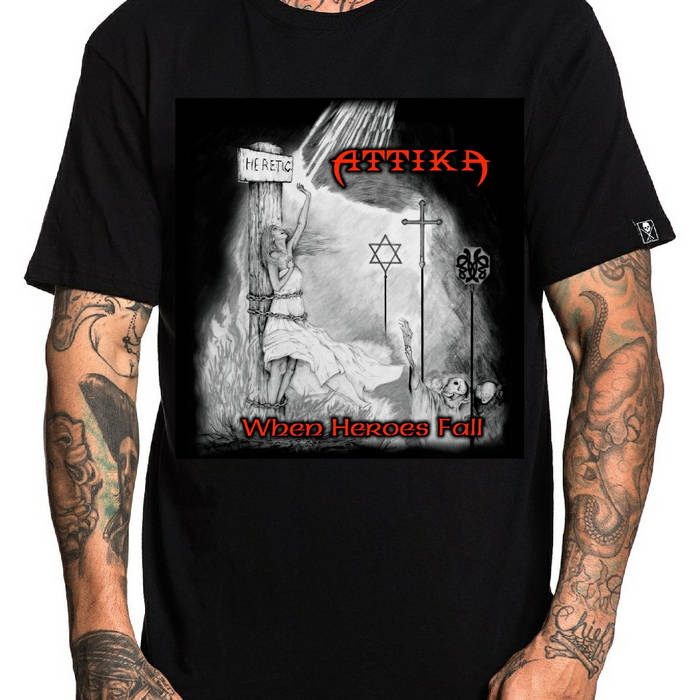 ATTIKA When Heroes Fall T-Shirt